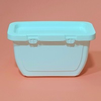 Boîte de rangement transparente en PP pour capsules de lessive, capacité 30 pièces, avec couvercle intégré, conteneur en plastique pour capsules de lessive, marque XIANGSHI, personnalisable