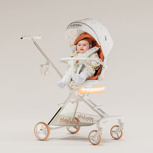 Playkids 2025 Classic Premium Wagon <span class=keywords><strong>Poussette</strong></span> bébé pour enfants <span class=keywords><strong>Poussette</strong></span> de <span class=keywords><strong>voyage</strong></span> <span class=keywords><strong>ultra</strong></span> compacte et légère - Product Image 3