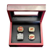 Anneaux de championnat de la LNH à succès, Detroit Red Wings, anneau de champion personnalisé, hockey sur glace, ensemble de 4 pièces, accessoires de mode, bijoux