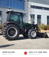 Chine Mini tracteur compact 4WD 50HP avec tracteur à roues COC EURO5 à vendre avec moteur central et composants de boîte de vitesses