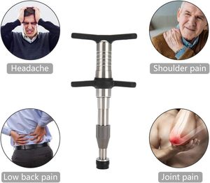 Activateur de colonne vertébrale thérapeutique, masseur correcteur, outil manuel en plastique et métal, modèle TY-260314-39 pour ajustement chiropratique - Product Image 2