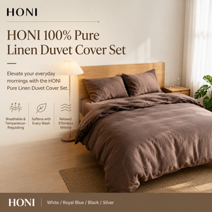 HONI Professional Manufacturers 100% Linen <strong>Full</strong> Section Luxury Style Soft <strong>Bed</strong> <strong>Set</strong> with Duvet Cover <strong>for</strong> Whole Home - Product Image 3