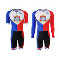 Roadstar vente en gros logo de club personnalisé Sublimation une pièce peau de patinage de vitesse en ligne combinaison pour femmes hommes