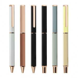 Cadeau promotionnel Stylos à bille en métal gravés au laser personnalisés à bas prix Stylo d'affaires personnalisé avec logo personnalisé - Product Image 1