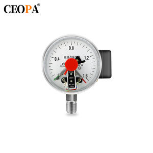 उच्च तापमान प्रतिरोधी विद्युत संपर्क दबाव गेज ऊपरी और निचली सीमा नियंत्रण भाप बॉयलर स्विच - Product Image 6