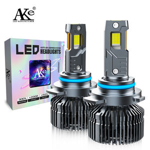 Phares LED AKE K12 9012 Hir2 de haute qualité, double tube en cuivre, 240W 24000lm, LED H1 H3 H4 H7 H11 9005 9006 - Product Image 1