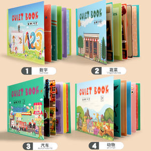 Pacchetto Puzzle per le prime <span class=keywords><strong>lezioni</strong></span> di <span class=keywords><strong>libro</strong></span> adesivo fatto a mano per educazione precoce - Product Image 4