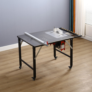 Scie à table horizontale en bois WJ108 à levage à une main, efficace et stable, table de scie portable et pliable - Product Image 3