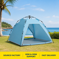 Tente automatique de haute qualité, protection solaire, abri de camping en plein air, tente de plage pliable imperméable pour pique-nique