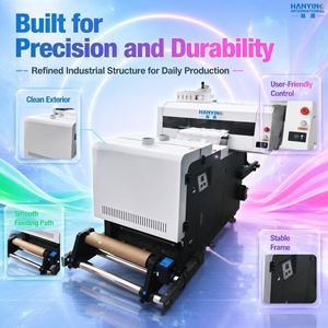 Nueva Impresora de Transferencia de Prendas DTF Totalmente Automática de 420 mm para Producción de Ropa Personalizada Hy-4002a Estructura Compacta con - Product Image 1