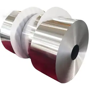 11 mic Heavy duty food grade catering size kitchen use 8011 household half hard aluminium foil roll for food packaging