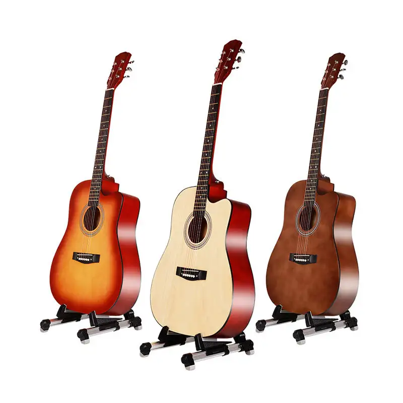40 inch Musical Instruments bass wood Acoustic Guitar for beginner on sale