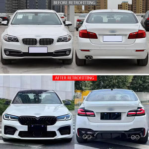 F10/18 2010-2017 обновление автомобиля G30/38 2021 <span class=keywords><strong>M5</strong></span> передний бампер Lip фары капот двигателя задний бампер задние фонари для BMW 5 серии - Product Image 2