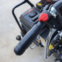 Le conducteur de décharge de roue pousse l'électricité pour démarrer le moteur à essence 6.5hp