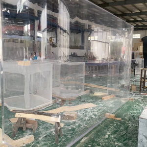 Tamaño personalizado grande transparente Interior Exterior claro Perspex rectángulo <span class=keywords><strong>piscina</strong></span> - Product Image 3