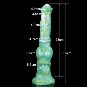Wholesale Popular Animal Suction Cup <b>Dildo</b> in Europe and US Total Length Color Artificial Sex Toys <b>Dildos</b> for Women - Product Image 2