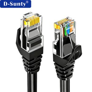 Cable de conexión LAN Ethernet Cat6/Cat6a UTP/apañado, flexible, para exteriores, de cobre puro CCA, 26AWG, 1m/100m, para elevadores y viajes - Product Image 4