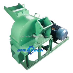Broyeur de coques de noix de <span class=keywords><strong>coco</strong></span> et de bois pour la production de sciure de bois / Broyeur de bois à moteur diesel - Product Image 1