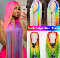 Vendeurs de perruques Cheveux Humains Vierges 613 HD Full Lace Perruque Avec Cheveux de Bébé 613 13x6 Hd Lace Frontal Perruque Cheveux Humains Bruts