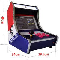 Retro genç yetişkin mücadele 128G Sd kart ahududu Pi Mini Pc Joystick Bartop jetonlu oyunlar makineleri