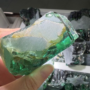Wholesale Price Uncut Paraiba Green Cubic Zirconia <b>Gems</b> Material Raw <b>Stone</b> for <b>Gems</b> Cutting - Product Image 4