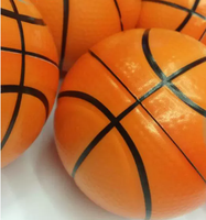 10cm balle Anti-Stress pour enfants jouet basket-ball PU mousse éponge élastique mandarine Orange rebond lent jouet de sport unisexe