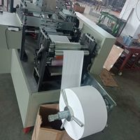 Machine d'emballage multifonctionnelle à quatre soudures latérales pour bâtonnets de crème glacée et couverts en bois jetables, avec impression