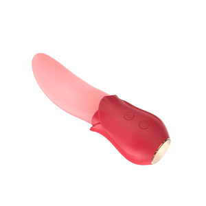 Adult Sex Toys for Women Tongue-<strong>shaped</strong> Sucking Vibrator 10 Licking <strong>Nipples</strong> Clit Sucker Vibrators for Female - Product Image 1
