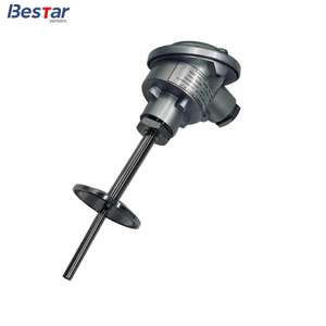 Sensor de Temperatura Bestar 4-20mA Transmissor de Temperatura Blindado Tipo K Sonda de Alta Temperatura Termômetros de Resistência de Platina - Product Image 1