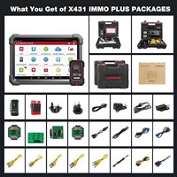 LAUNCH X431 IMMO Plus Herramientas de Diagnóstico, Programador Antirrobo de 3 Llaves, Programación a Juego, Escáner OBD de Coche, Pk, 1 V, Elite, 1 Unidad