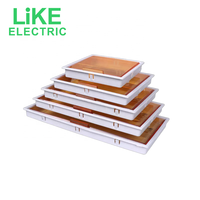 PZ30 boîte de distribution en plastique extérieur étanche monté en surface maison atelier interrupteur d'éclairage boîte de câblage ouverte à l'air