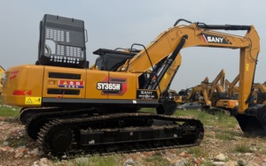 รถขุด SANY SY365H พร้อมบุ้งกี๋ขุดดิน อุปกรณ์ก่อสร้างมือสอง - Product Image 1