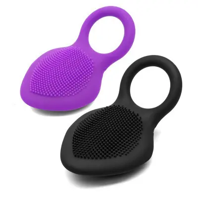 Zaman gecikmesi ile titreşimli halka masaj fırça silikon seks oyuncakları sessiz USB şarj Penis yüzükler vibratör 10 hızları