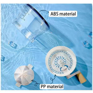 Presse-agrumes manuel pour oranges et citrons avec récipient de 500 ml et bec verseur facile - Product Image 4