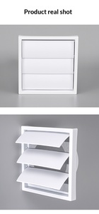Grille <span class=keywords><strong>de</strong></span> ventilation carrée auto-suspendue <span class=keywords><strong>pour</strong></span> balcon, <span class=keywords><strong>pour</strong></span> système d'air frais et échappement <span class=keywords><strong>de</strong></span> climatisation central - Product Image 3