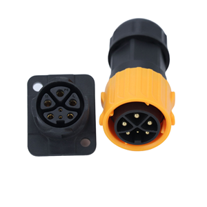 リチウム電池充電用 <span class=keywords><strong>2</strong></span>+6/3+5/<span class=keywords><strong>2</strong></span>+4 黄銅製 IP67 防水 自動車用バッテリーコネクター - Product Image 1