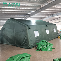Tente médicale gonflable hermétique mobile de tunnel de désinfection d'hôpital de PVC imperméable extérieur pour la quarantaine