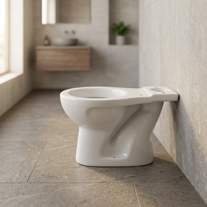 AA Grade White Ceramic EWC S <b>Trap</b> European Water Closet Toilet Commode Floor Mounted Sanitary Ware - Product Image 6