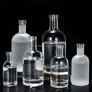 Bottiglia Vuota in Vetro Smerigliato da 10cl per Vodka, Mini Bottiglia Rotonda in Vetro Trasparente da 100ml per Liquori, <span class=keywords><strong>Gin</strong></span>, Rum, Distillati e Liquidi con Tappo in Sughero - Product Image 6