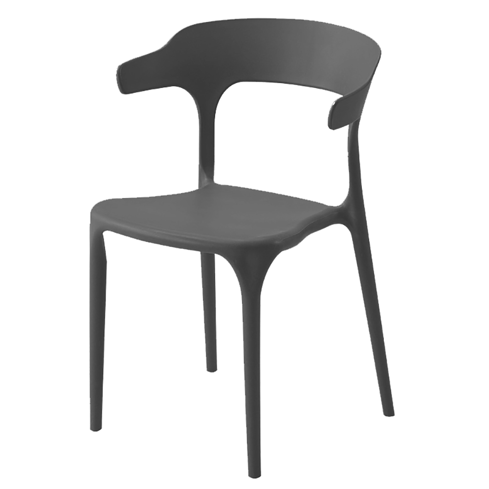 New Design Cheap Restaurant Cafe Chair Modern Nordic Stackable Chair Pp Plastic Dining Chairs