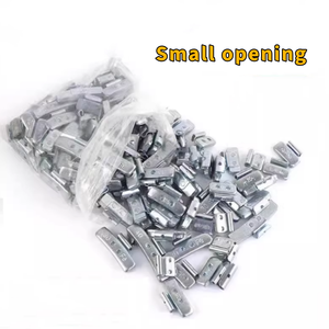 Poids d'équilibrage de roue à clipser pour pneus, à ouverture large et étroite, pour maintenir l'équilibre des pneus - Product Image 1