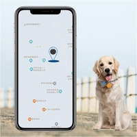 Collar Localizador GPS para Mascotas de Lujo, de Plástico y Silicona, Resistente al Agua IPX7, Antipérdida, con Certificación CE, Rastreo en Tiempo Real, Inalámbrico, NFC