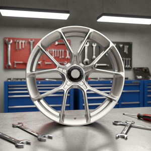 Nuovi Cerchi HZR Forgiati a 5 Razze Spazzolate Scomponibili da 18-20 Pollici Economici con Bloccaggio Centrale per Cayman <span class=keywords><strong>Macan</strong></span> 718 Boxster - 10 Anni di Garanzia - Product Image 2