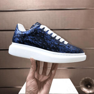 Alexander Fashionable and trendy high-quality crocodile pattern embossed shoe upper Mc luxurious appearance sports shoes Queen - Product Image 1