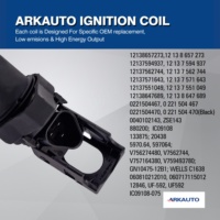 Gói cuộn dây đánh lửa arkauto 12137594937 uf592 cho BMW 1 2 3 4 5 6 7 X1 X2 X3 X4 X5 X6 X7 M Power N20 N16 N52 N55 S55 N63 N73 N74