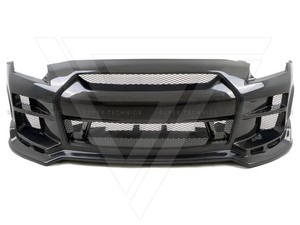 In fibra di carbonio personalizzato <span class=keywords><strong>T</strong></span> <span class=keywords><strong>K</strong></span> stile paraurti anteriore per Nissan GTR R35 2008-2016 - Product Image 3