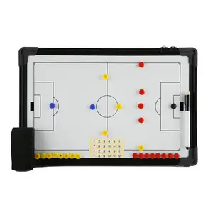 Tablero táctico magnético blanco # T6090, accesorios de fútbol, equipo de fútbol, equipo de entrenamiento