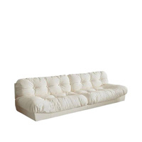 Sofá de Tela de Lujo Ligero para Sala de Estar, Estilo Moderno y Minimalista, Dos Plazas en Forma de L, para Apartamentos Pequeños, Desmontable y Lavable