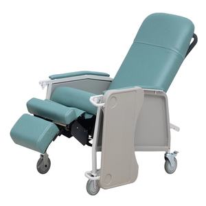 Silla Reclinable Manual para Acompañante de Pacientes de Hospital EU-MC621 con Panel Lateral para Ancianos, Silla Geriátrica de Hospital - Product Image 3