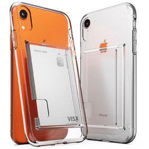 XR Airclo custodia carta trasparente per iPhone XR XS SE Design di lusso con protezione del telefono cellulare al dettaglio imballato